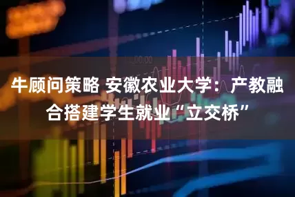 牛顾问策略 安徽农业大学：产教融合搭建学生就业“立交桥”
